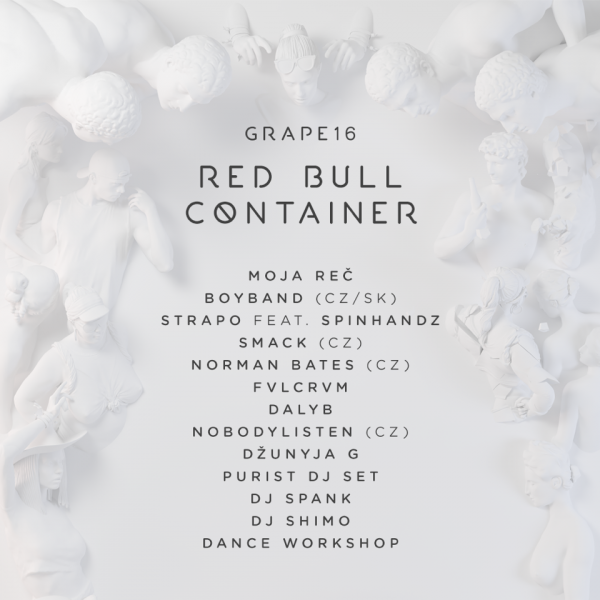 Red Bull Container Grape line up